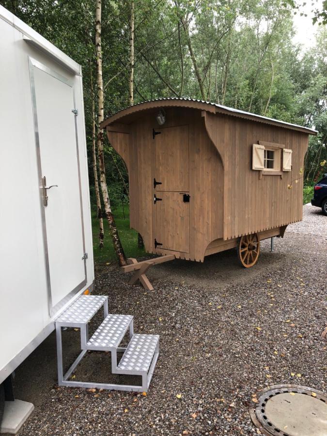 Schaeferwagen Im Herzen Vom Unterallgaeu Erkheim Esterno foto
